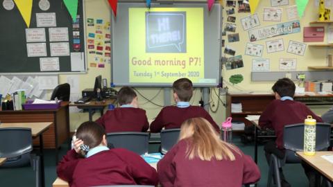 Primary school clasroom