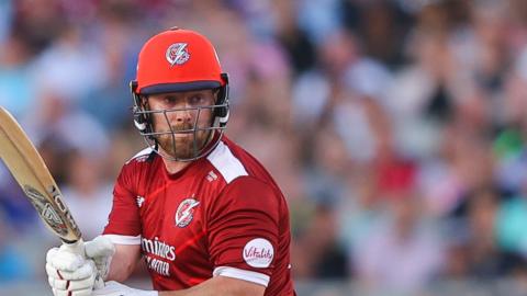 Steven Croft in action for Lancashire