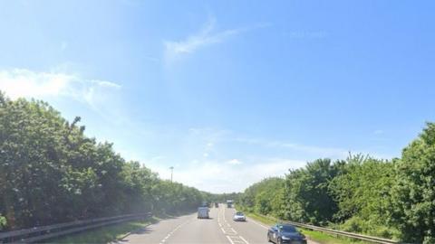 The A46 near Newark