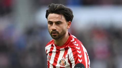Patrick Roberts playing for Sunderland