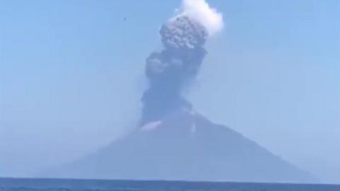 Stromboli Volcano