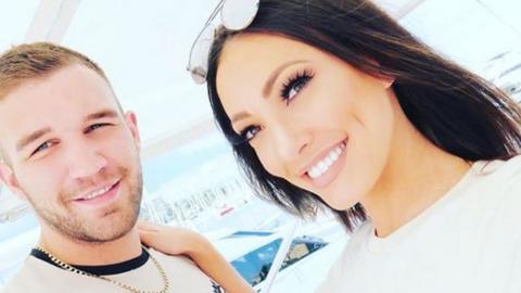 Aaron Armstrong and Sophie Gradon