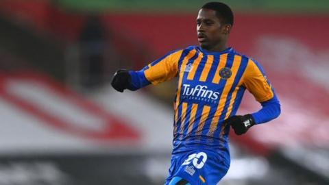 Shilow Tracey made the last of his on-loan 12 Shrewsbury appearances in last week's FA Cup third round defeat at Southampton