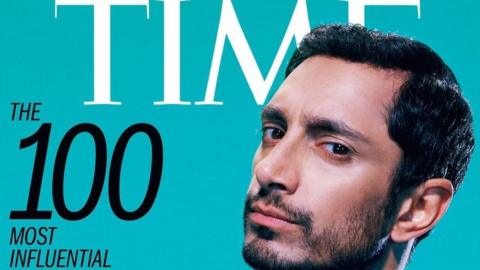 Riz Ahmed on Time cover