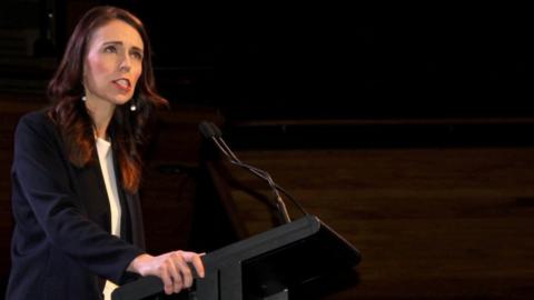 New Zealand's prime minister Jacinda Ardern