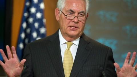 US Secretary of State says Washington wants to have a dialogue with Pyongyang at some point.