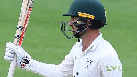 Ed Barnard now has five first-class half-centuries this season