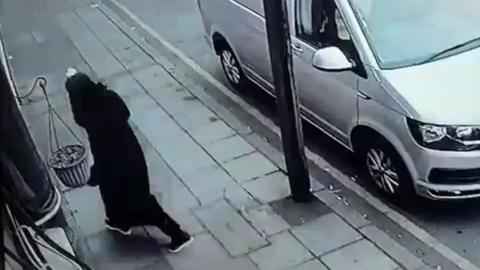 Burglary footage