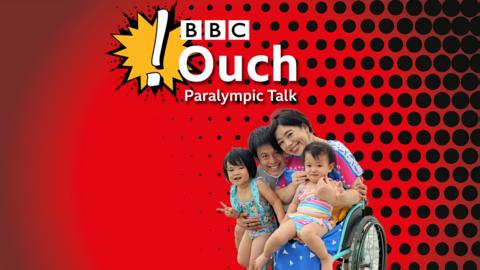 BBC Ouch logo with a red background