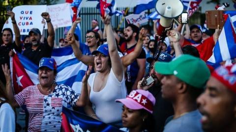 Florida rallies for Cuba