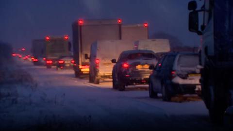 Motorists on the A31