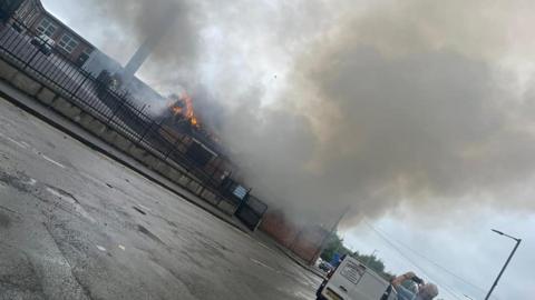 Fire in Lurgan