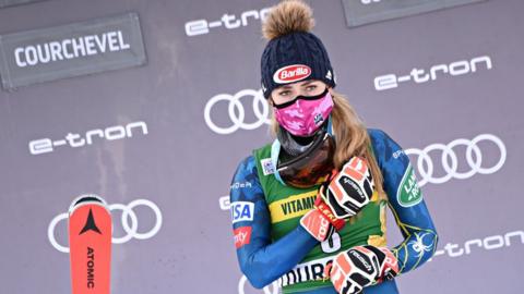 Mikaela Shiffrin claims 67th career World Cup giant slalom win.