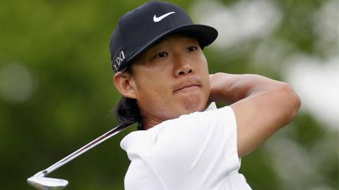 Anthony Kim in competition in 2011