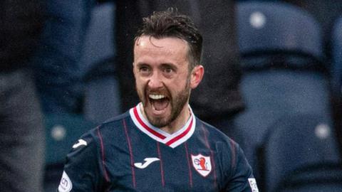 Raith Rovers celebrate