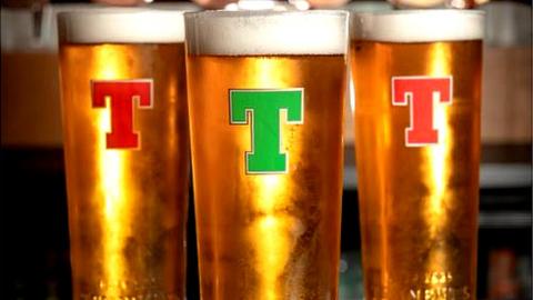 Pints of Tennent's beer