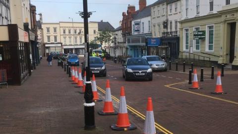 Holywell town centre