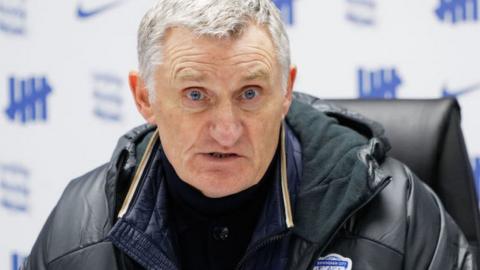 Birmingham City manager Tony Mowbray