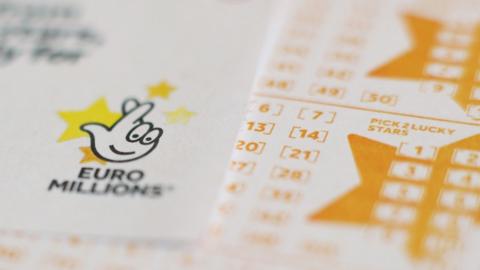 A Euromillions ticket