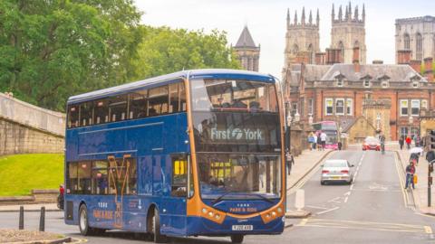 First bus in York