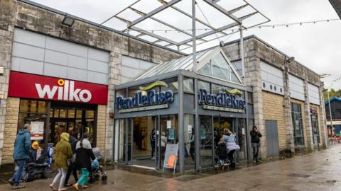 Pendle Rise shopping centre in Nelson