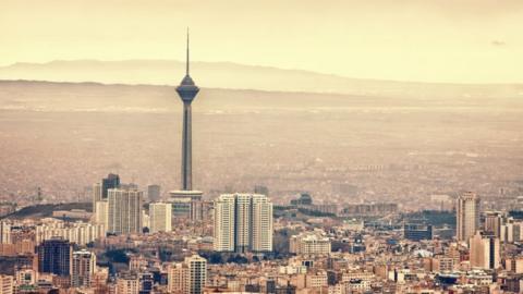 Tehran skyline