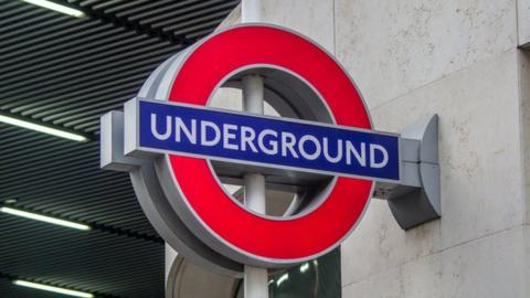 London underground sign