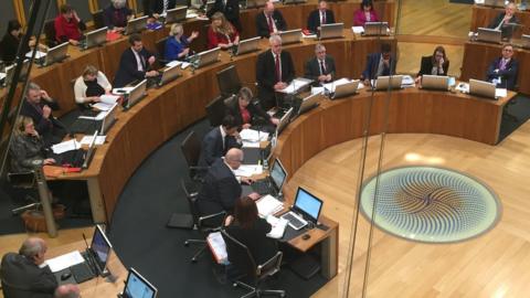 Senedd chamber