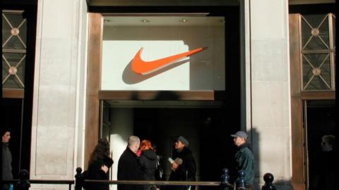 Nike shop in London