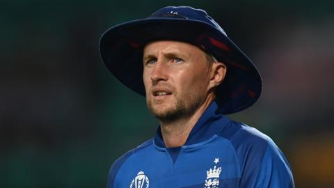 England batter Joe Root looks on during an ODI