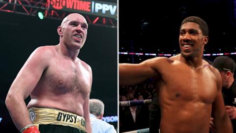 Tyson Fury and Anthony Joshua