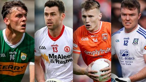 David Clifford, Darren McCurry, Rian O'Neill and Conor McCarthy