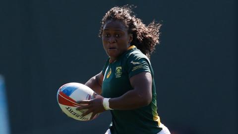 South Africa's Zintle Mpupha