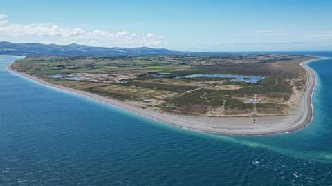 Aerial of Point of Ayre