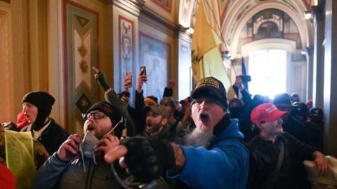 Pro-Trump supporters storm the US Capitol