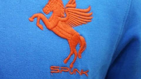 Sweatshirt with Spunk logo