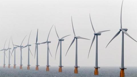 Offshore wind farm off the Kent coast