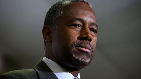 Republican presidential candidate Ben Carson.