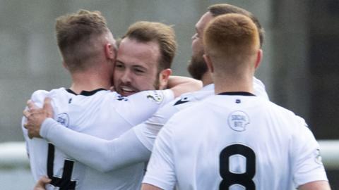 Edinburgh City celebrate