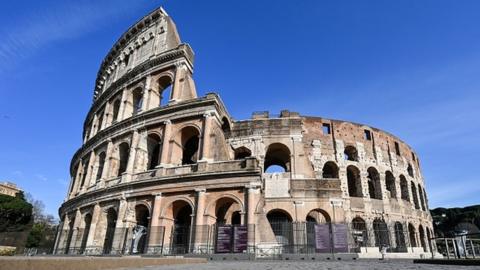 Rome's ancient Colosseum