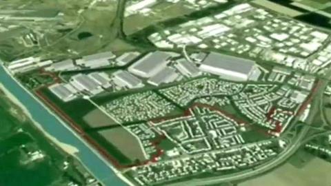 Proposed redevelopment of the former RAF Sealand