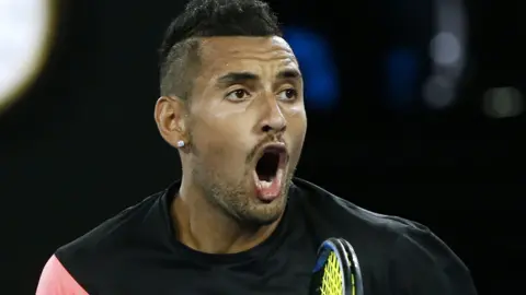 Nick Kyrgios of Australia