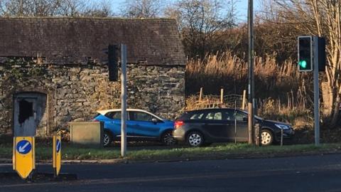 A5 Druid junction, near Corwen, Denbighshire