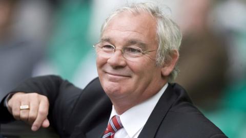 Former Dunfermline manager Jim Leishman has been Lord Provost of Fife since 2012