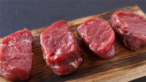 raw steak