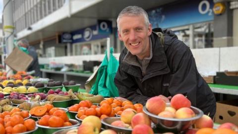 Barry Champion, greengrocer