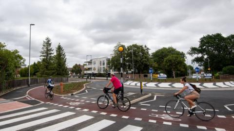 Fendon Road roundabout