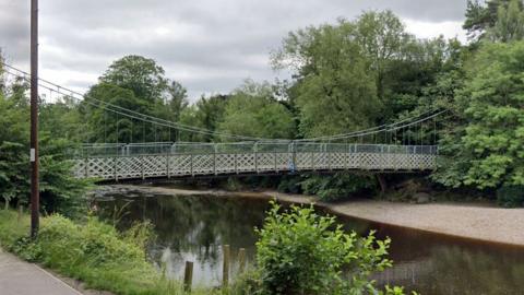 Ilkley Suspension Bridge