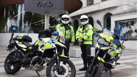 New Met Police motorbikes