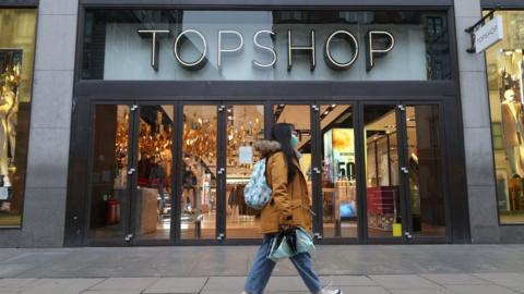 Topshop on Oxford Street